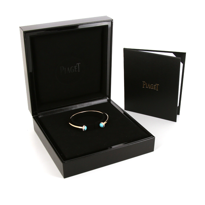 Piaget Possession bracelet in pink gold,  diamonds and turquoise
