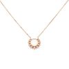 Piaget Sunlight necklace in pink gold,  opal and diamonds - 00pp thumbnail