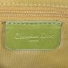 Bolso de mano Dior Saddle en cuero irisado verde - Detail D3 thumbnail
