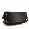 Louis Vuitton Capucines handbag in black grained leather - Detail D4 thumbnail