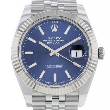 Montre Rolex Datejust II en acier Ref :  126334 Vers  2017