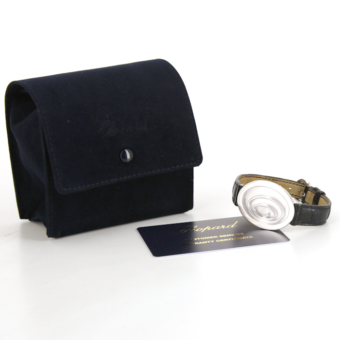 Chopard Happy Diamonds watch in white gold Ref:  4507 1 Circa  2000