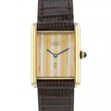 Orologio Cartier Tank Must in vermeil Circa  1980