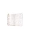 Bolsito de mano Givenchy en piel de pitón blanca - 00pp thumbnail