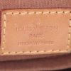 Borsa Louis Vuitton Palermo in tela monogram marrone e pelle naturale - Detail D4 thumbnail