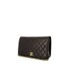 Chanel Mademoiselle handbag in black quilted leather - 00pp thumbnail