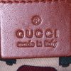 Sac à main Gucci en cuir monogram marron - Detail D3 thumbnail