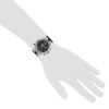 Bulgari Diagono-Professional Gmt watch in stainless steel Ref:  SD38SGMT Circa  2000 - Detail D1 thumbnail
