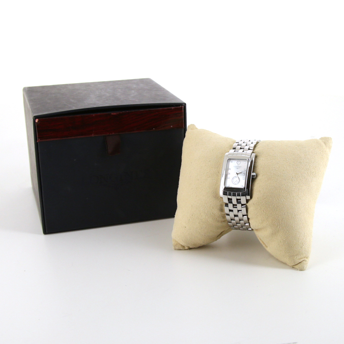 Longines watch in stainless steel Ref:  L5.155.4 Circa  2000 - Detail D2