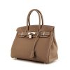 Hermes Birkin 30 cm handbag in etoupe togo leather - 00pp thumbnail