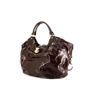 Borsa Louis Vuitton Surya in pelle verniciata marrone