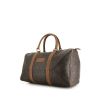 Bolsa de viaje Dior Vintage en lona Monogram marrón y cuero marrón - 00pp thumbnail