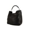 Saint Laurent Roady shopping bag in black leather - 00pp thumbnail