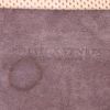 Pochette Bottega Veneta Knot in pelle intrecciata beige con perle ricamate - Detail D3 thumbnail