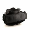 Bolso de mano Gucci Bamboo en ante negro y cuero granulado negro - Detail D4 thumbnail