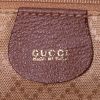 Gucci Bamboo handbag in brown suede and brown grained leather - Detail D3 thumbnail
