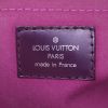 Sac à main Louis Vuitton Bowling Montaigne  en cuir épi violet - Detail D3 thumbnail