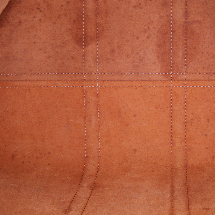 Bolsa de viaje Louis Vuitton Keepall 45 en cuero Epi color oro - Detail D2