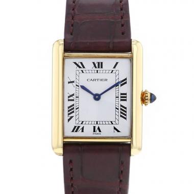 Reloj Cartier Tank de oro amarillo 18k Circa  1990