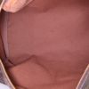 Bolso de mano Louis Vuitton Speedy 35 en lona Monogram marrón y cuero natural - Detail D2 thumbnail