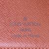 Portafogli Louis Vuitton Organizer in tela monogram marrone e pelle marrone - Detail D2 thumbnail