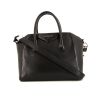 Givenchy Antigona small model handbag in black grained leather - 360 thumbnail