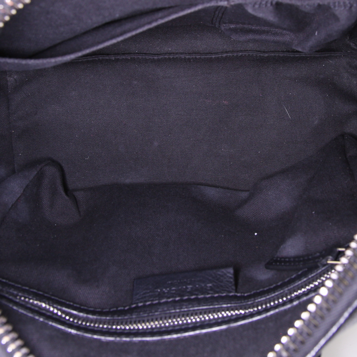 Givenchy Antigona small model handbag in black grained leather - Detail D3
