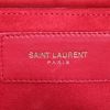 Pochette Yves Saint Laurent Chyc en cuir rouge - Detail D3 thumbnail
