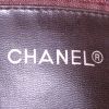Chanel Vintage Shopping shoulder bag in brown canvas and brown leather - Detail D3 thumbnail