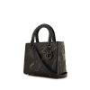 Dior Lady Dior Edition Limitée handbag in black leather - 00pp thumbnail