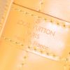 Sac cabas Louis Vuitton grand Noé en cuir épi jaune - Detail D3 thumbnail