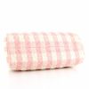 Borsa da spalla o a mano Chanel Mademoiselle in tweed rosa e bianco - Detail D5 thumbnail