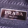Bolso de mano Prada Re-Nylon en lona negra - Detail D4 thumbnail