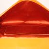 Saint Laurent Belle de Jour pouch in orange leather - Detail D2 thumbnail