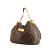 Bolso de mano Louis Vuitton Galliera modelo grande en lona Monogram marrón y cuero natural - 00pp thumbnail