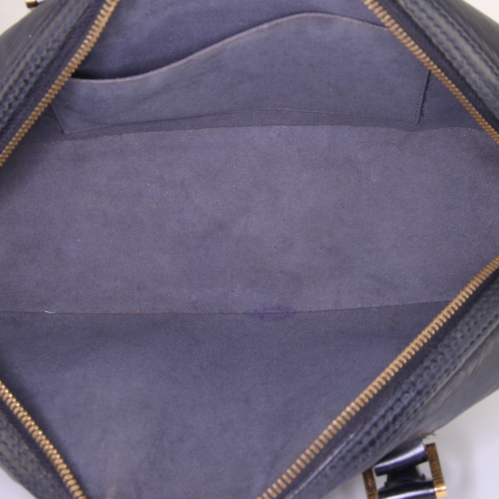 Borsa Louis Vuitton Jasmin in pelle Epi nera - Detail D2