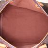 Borsa Louis Vuitton Speedy 30 in tela monogram marrone e pelle naturale - Detail D2 thumbnail