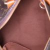 Sac à main Louis Vuitton Speedy 25 cm en toile monogram marron et cuir naturel - Detail D2 thumbnail