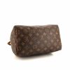 Louis Vuitton Speedy 25 cm handbag in brown monogram canvas and natural leather - Detail D4 thumbnail