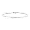 Vintage bracelet in white gold and diamonds for 2.76 carats - 00pp thumbnail