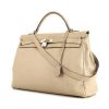 Hermes Kelly 40 cm handbag in tourterelle grey togo leather - 00pp thumbnail