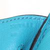 Hermes Birkin 35 cm handbag in Bleu Paon leather taurillon clémence - Detail D4 thumbnail