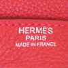 Borsa Hermes Kelly 32 cm in pelle togo Bougainvillea - Detail D4 thumbnail