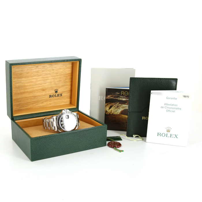 Rolex Explorer II watch in stainless steel Ref:  16570 Circa  2003 - Detail D2