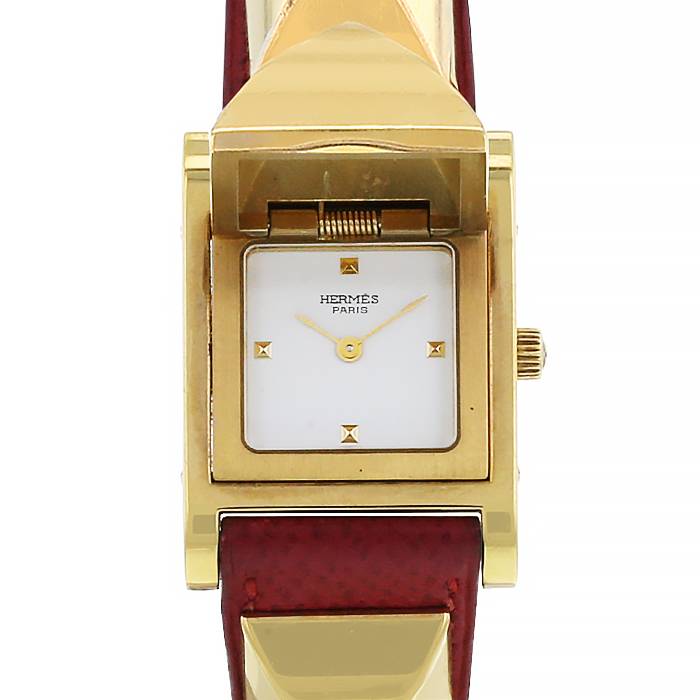 Hermes Médor watch in gold plated Circa  1990 - 00pp