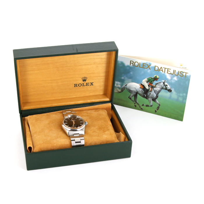 Rolex Air King watch in stainless steel Ref:  5500 Circa  1988 - Detail D2