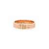 Poiray Ma Première ring in pink gold and diamonds - 00pp thumbnail