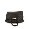 Hermes Birkin 35 cm handbag in black Ardenne leather - 360 Front thumbnail