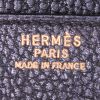 Borsa Hermes Birkin 35 cm in pelle Ardenne nera - Detail D3 thumbnail