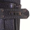 Hermes Birkin 35 cm handbag in black Ardenne leather - Detail D4 thumbnail